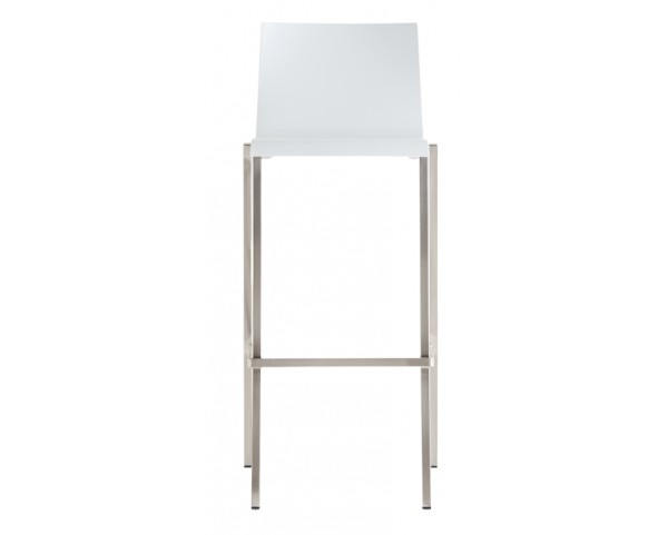 Vysoká barová stolička KUADRA 1106 DS - biela