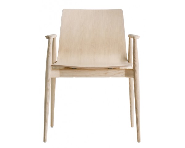 Židle s područkami MALMÖ 395 DS - jasan