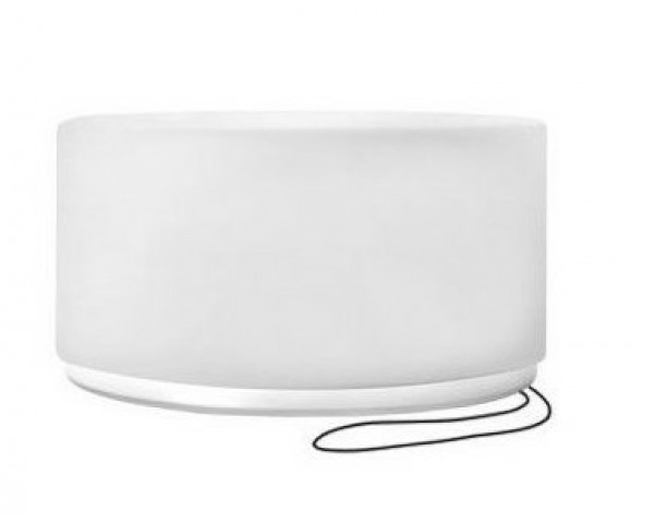 Svítící stolek / pouf WOW 475 DS - bílá