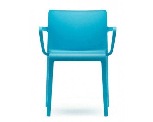 Chair VOLT 675 DS with armrests - blue