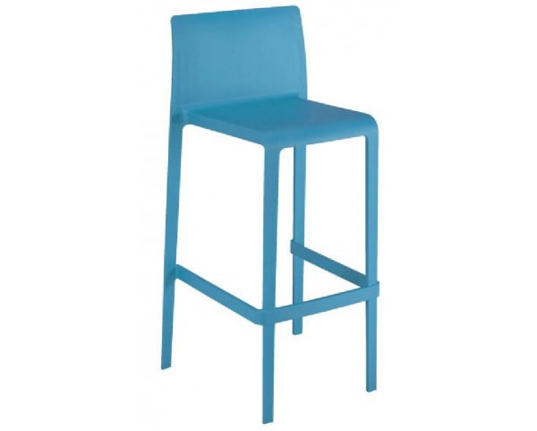 High bar stool VOLT 678 DS - blue