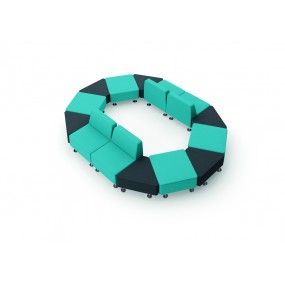 Connecting piece Pouf WALL IN C2
