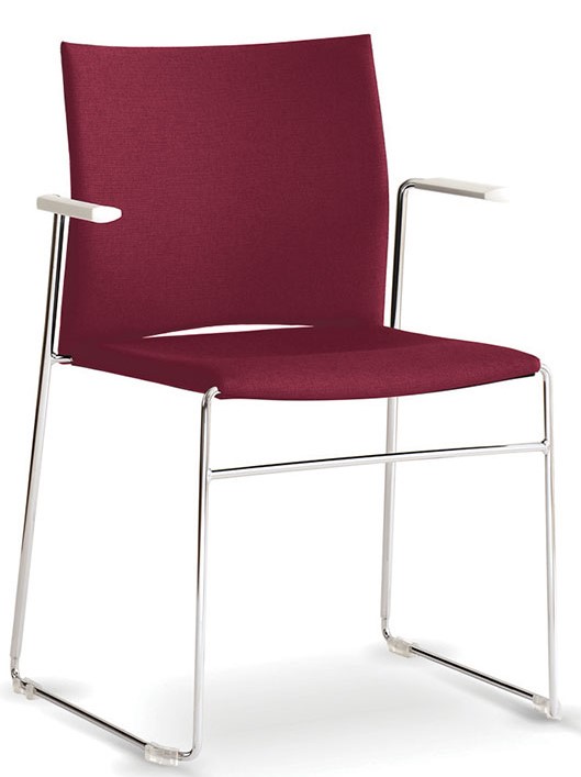 Levně RIM - Konferenční židle WEB 102 s čalouněným sedákem a opěrákem