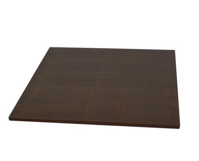 PEDRALI - Čtvercová dýhovaná stolová deska - tloušťka 30 mm