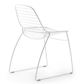 Židle ECLIPSE bílá - VÝPRODEJ