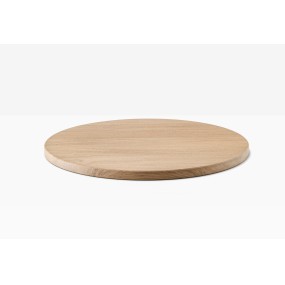 SOLID OAK table top - thickness 25 mm