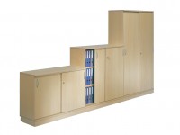 Šatní skříň UNI 5OH s posuvnými dveřmi, 120x42,5x187,4 cm / X5S122 / - 3