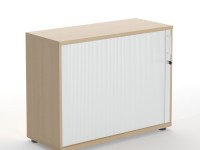 Cabinet UNI 2OH with roller shutter doors, 100x42,5x75,4 cm / X2T101 / - 3