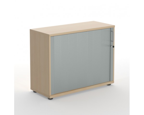 Cabinet UNI 2OH with roller shutter doors, 100x42,5x75,4 cm / X2T101 /