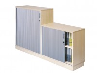 Skříň UNI 3OH s roletovými dveřmi, 100x42,5x112 cm / X3T101 / - 3