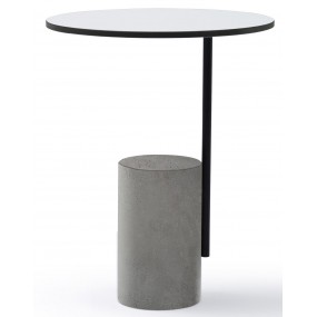 XAXA LOW table, concrete base
