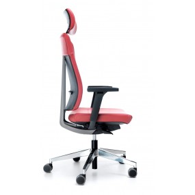 Židle XENON 11S / 11SL / 11SFL s vysokým čalouněným opěrákem a Synchro