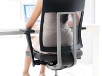 XENON NET 100S / 100SL / 100SFL chair with mesh backrest and Synchro - 2