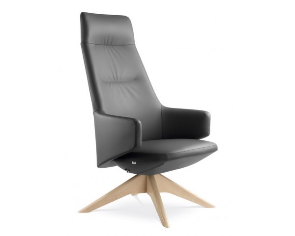 Armchair MELODY LOUNGE XL-RA,FW with rocking mechanism