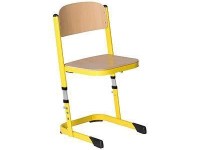Student chair NOVATRONIC Z2 - height adjustable - 3