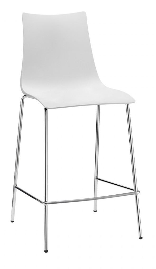 Levně SCAB - Barová židle ZEBRA TECHNOPOLYMER, různé velikosti