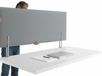 SNOWDESK desktop acoustic panel - 2